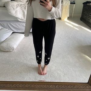 STAR BLACK JOGGERS